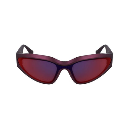 Red Injected Sunglasses by Karl Lagerfeld