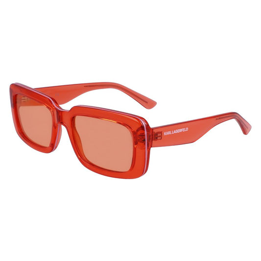 Orange Injected Sunglasses by Karl Lagerfeld