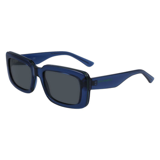 Blue Injected Sunglasses by Karl Lagerfeld