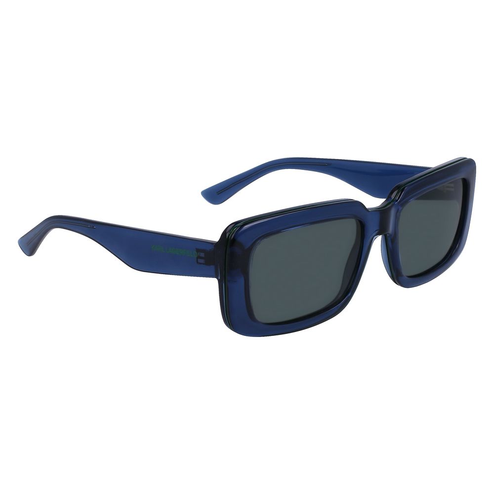 Blue Injected Sunglasses by Karl Lagerfeld