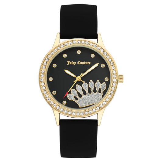 Juicy Couture Women's Black Silicone Watch