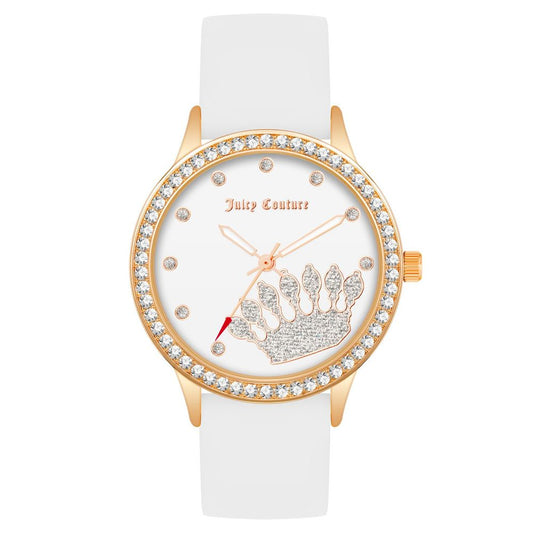 Juicy Couture Women's White Silicone Watch