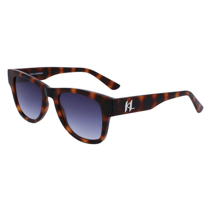 Brown Injected Sunglasses by Karl Lagerfeld