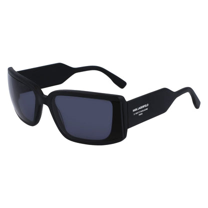 Black Acetate Sunglasses by Karl Lagerfeld