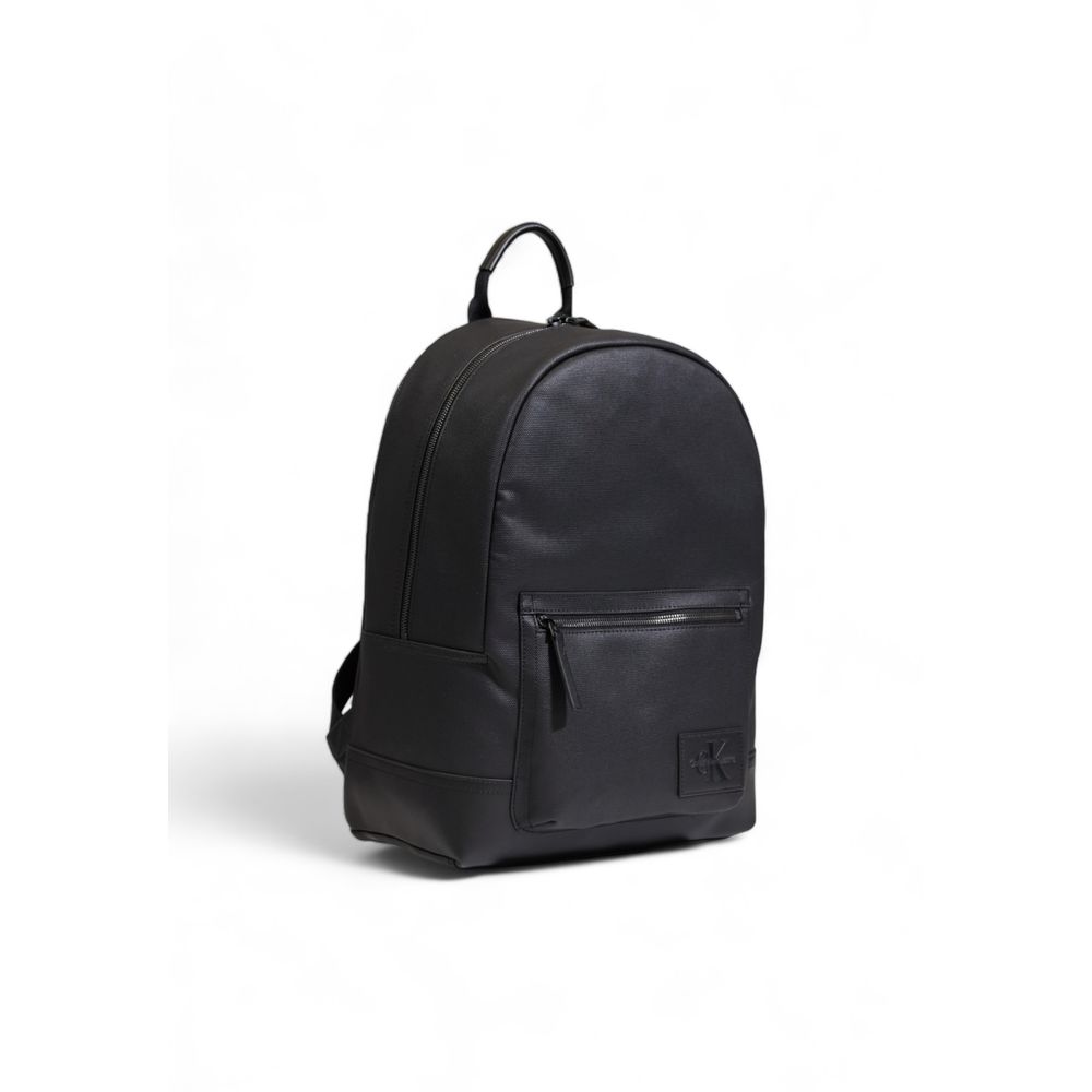 Black Polyethylene Backpack