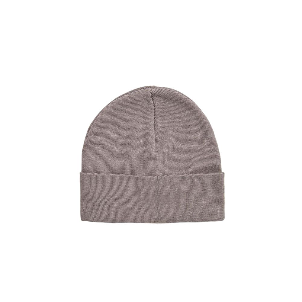 Calvin Klein Gray Recycled Polyester Beanie Hat