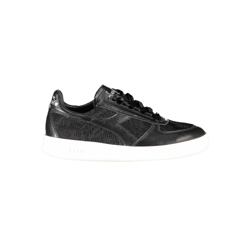 Diadora Black Fabric Sneaker