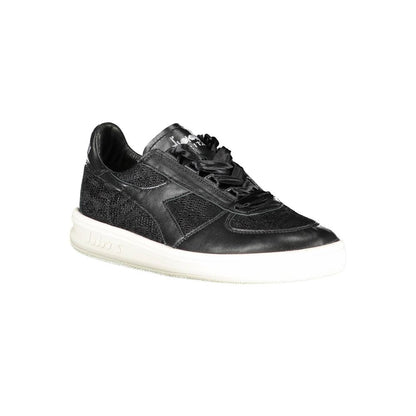 Diadora Black Fabric Sneaker