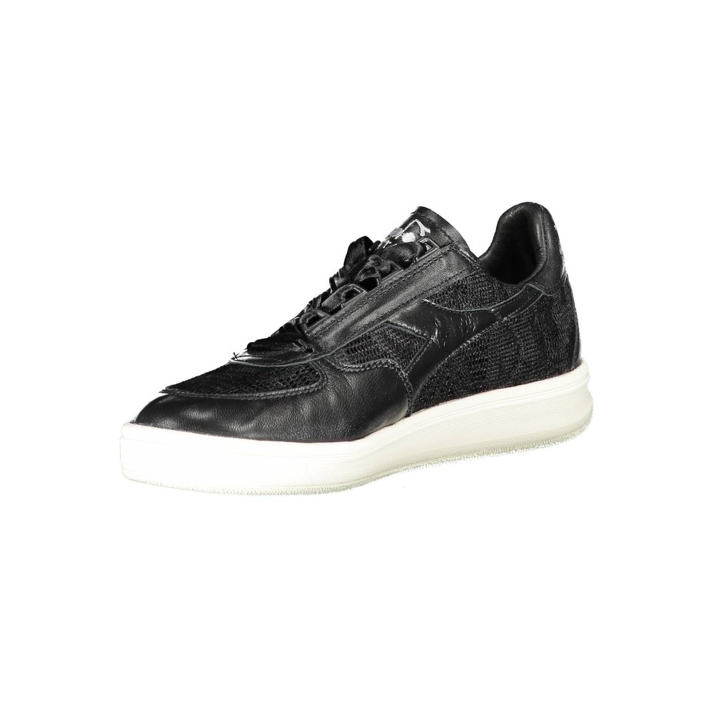 Diadora Black Fabric Sneaker