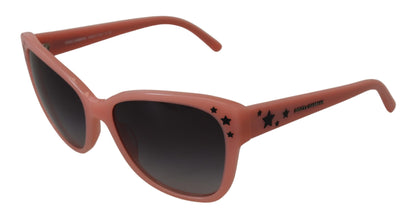 Dolce & Gabbana Pink Acetate Frame Stars Embellishment DG4124 Sunglasses