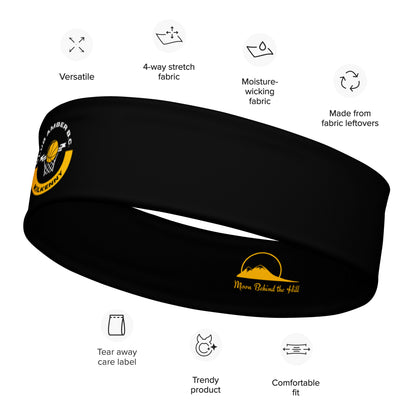 Club Amber Basketball Kilkenny Headband - Designed by Moon Behind The Hill Available to Buy at a Discounted Price on Moon Behind The Hill Online Designer Discount Store