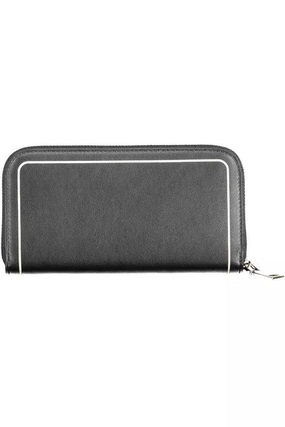 Elegant Five-Compartment Zip Wallet