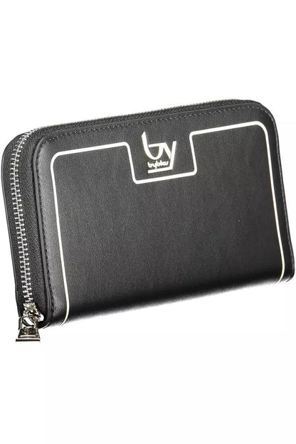 Elegant Five-Compartment Zip Wallet