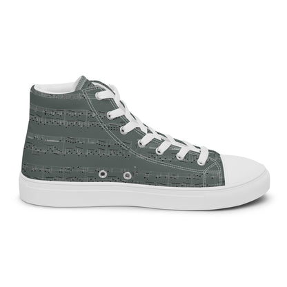 Cuckoofest '24 Men’s high top canvas shoes