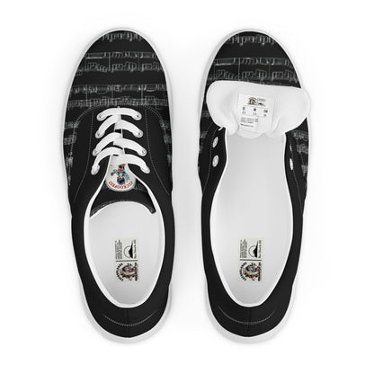 Cuckoofest '24 Men’s lace-up canvas shoes