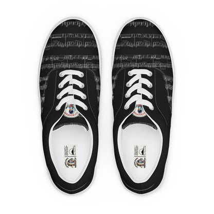 Cuckoofest '24 Men’s lace-up canvas shoes