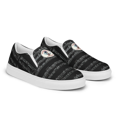 Cuckoofest '24 Men’s slip-on canvas shoes