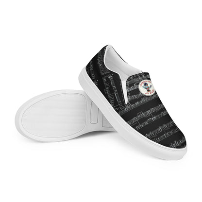 Cuckoofest '24 Men’s slip-on canvas shoes