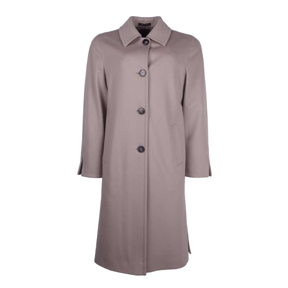 Women's Gray Long Over  Coat