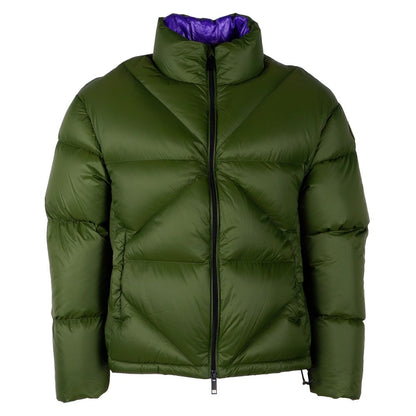 Centogrammi Women's Green Nylon Down Puffer Jacket