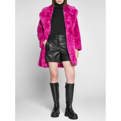 Apparis Ladies' Pink Fleece Over Coat