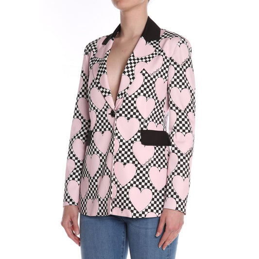 Love Moschino Pink Polyester Jacket