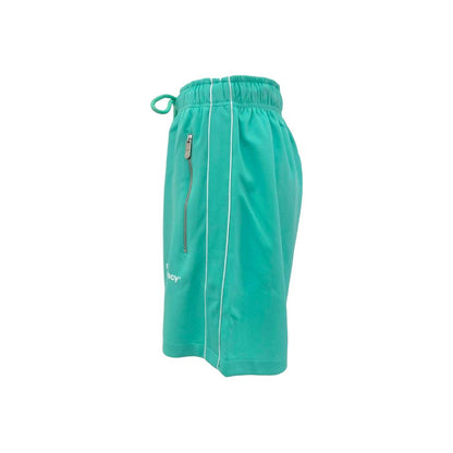 Pharmacy Industry Women's Green Polyester Shorts