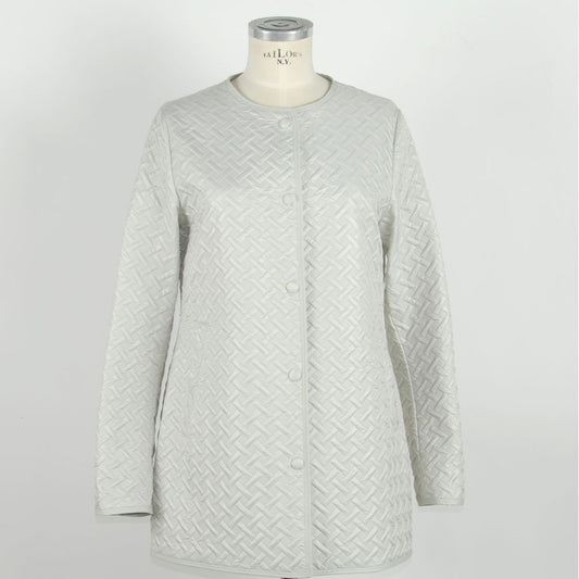 Emilio Romanelli Ladies' White Polyester Short Women's Emilio Romanelli Jacket