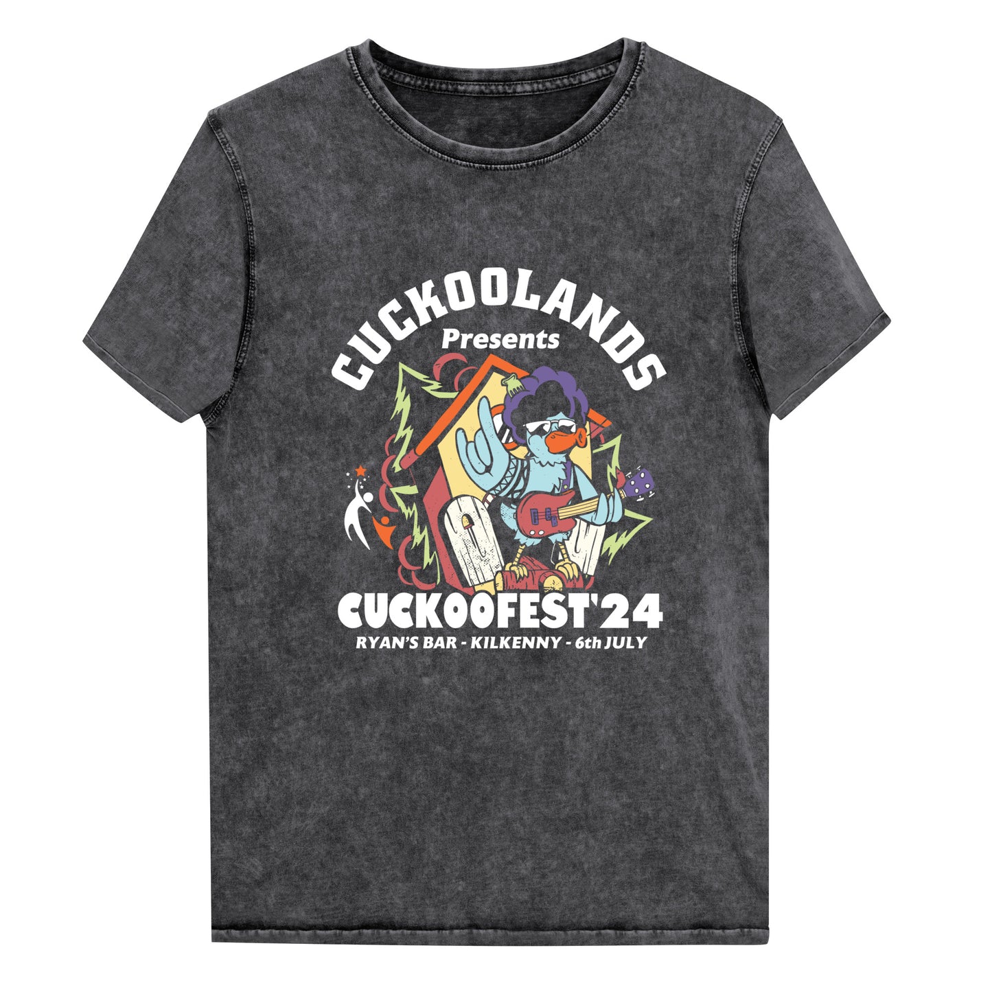 Cuckoofest '24 Unisex Denim T-Shirt