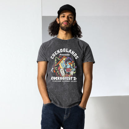 Cuckoofest '24 Unisex Denim T-Shirt