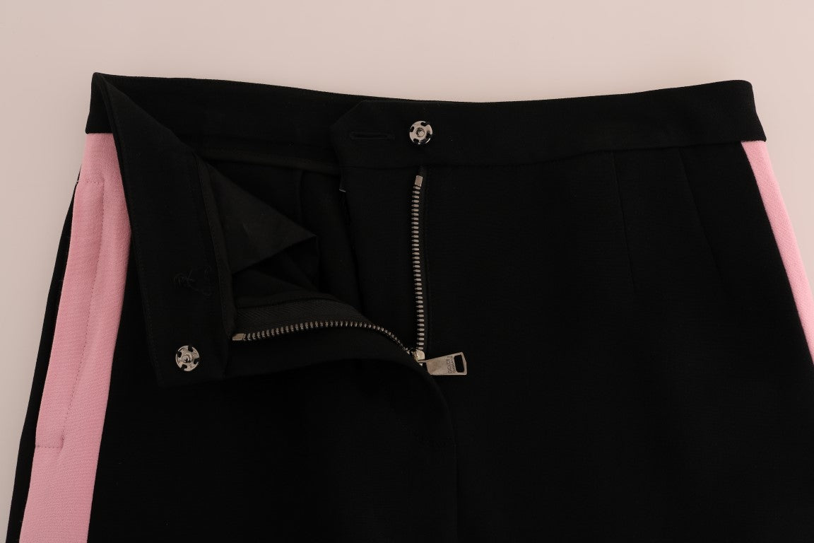 Black Cotton Stretch Capri Dress Pants – Moon Behind The Hill