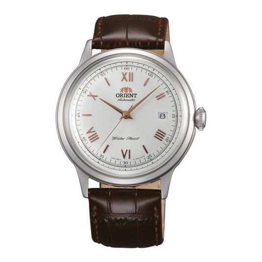 Orient Bambino Automatic FAC00008W0 Mens Watch designed by Orient available from Moon Behind The Hill's Men's Jewellery & Watches range