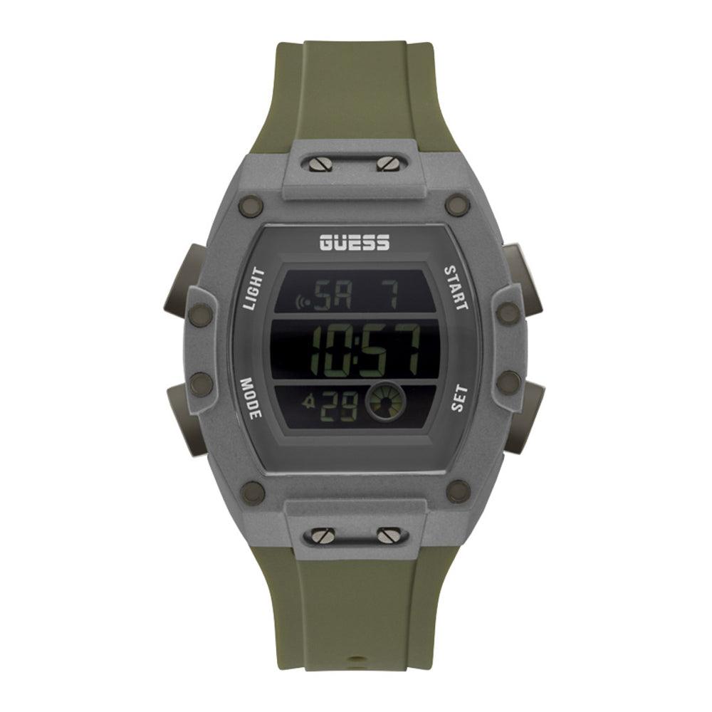 Guess Tonneau GW0340G3 Mens Watch Chronograph - Designed by Guess Available to Buy at a Discounted Price on Moon Behind The Hill Online Designer Discount Store