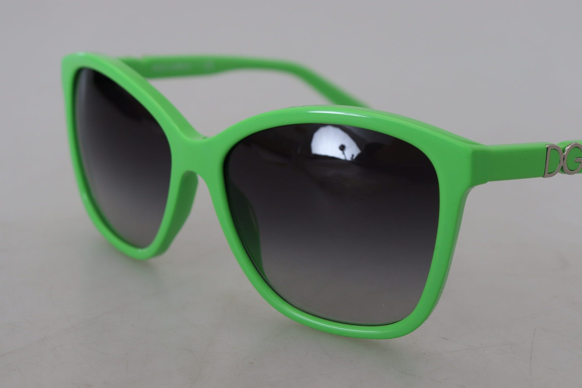 Green Acetate Frame Round Shades DG4170PM Sunglasses - Designed by Dolce & Gabbana Available to Buy at a Discounted Price on Moon Behind The Hill Online Designer Discount Store