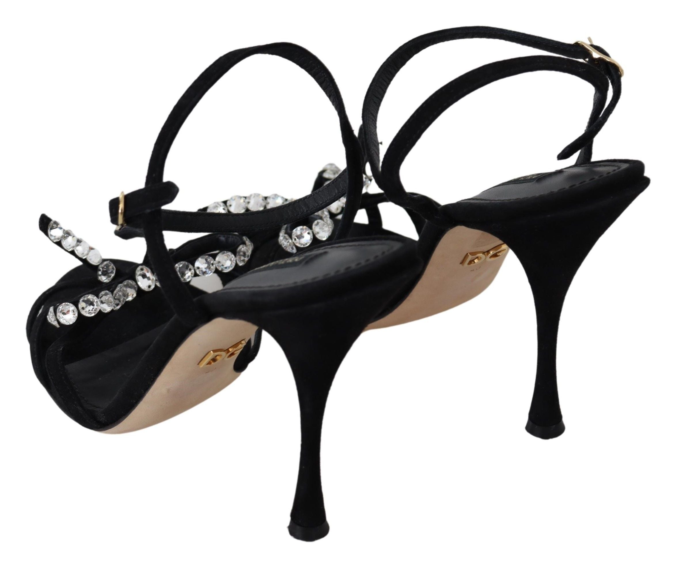 Dolce Gabbana Sequin Jeweled High Heel Court Shoes Abend-Schuhe Sandal Hot  37 | eBay