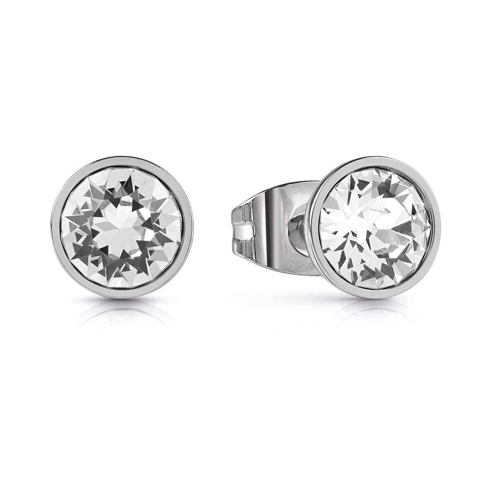 Guess Ladies Earrings JUBE02159JWRHTU - Designed by Guess Available to Buy at a Discounted Price on Moon Behind The Hill Online Designer Discount Store