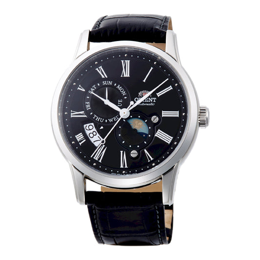Orient Sun and Moon Automatic RA-AK0010B10B Mens Watch designed by Orient available from Moon Behind The Hill 's Jewelry > Watches > Mens range