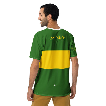 Men's Ciarraí 1932 Retro Kerry 4 in a Row Supporter T-shirt designed by Moon Behind The Hill available from Moon Behind The Hill 's Clothing > Shirts & Tops > Mens range