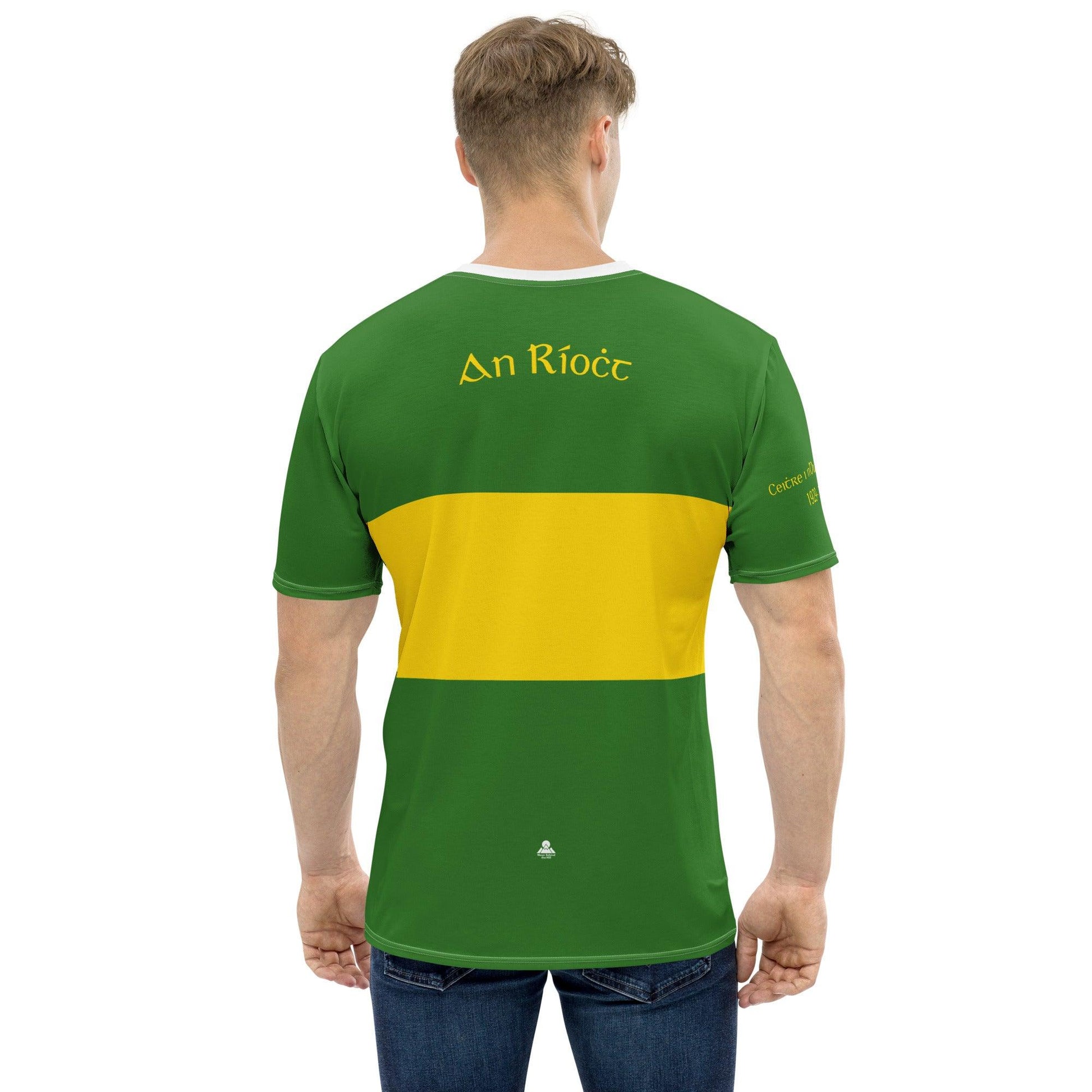 Men's Ciarraí 1932 Retro Kerry 4 in a Row Supporter T-shirt designed by Moon Behind The Hill available from Moon Behind The Hill 's Clothing > Shirts & Tops > Mens range