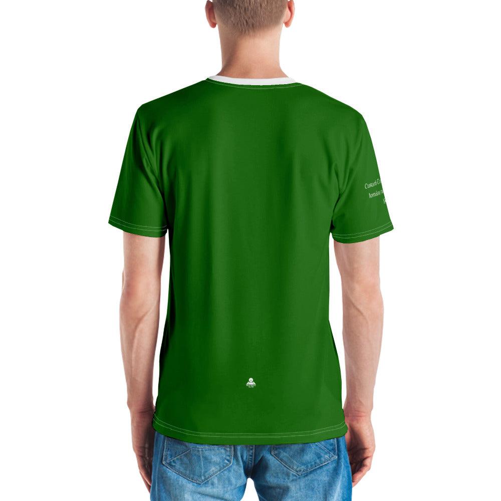 Men's Luimneaċ 1940 Retro Mick Mackey Limerick Supporter t-shirt designed by Moon Behind The Hill available from Moon Behind The Hill 's Clothing > Shirts & Tops > Mens range