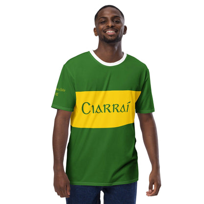 Men's Ciarraí 1932 Retro Kerry 4 in a Row Supporter T-shirt designed by Moon Behind The Hill available from Moon Behind The Hill 's Clothing > Shirts & Tops > Mens range