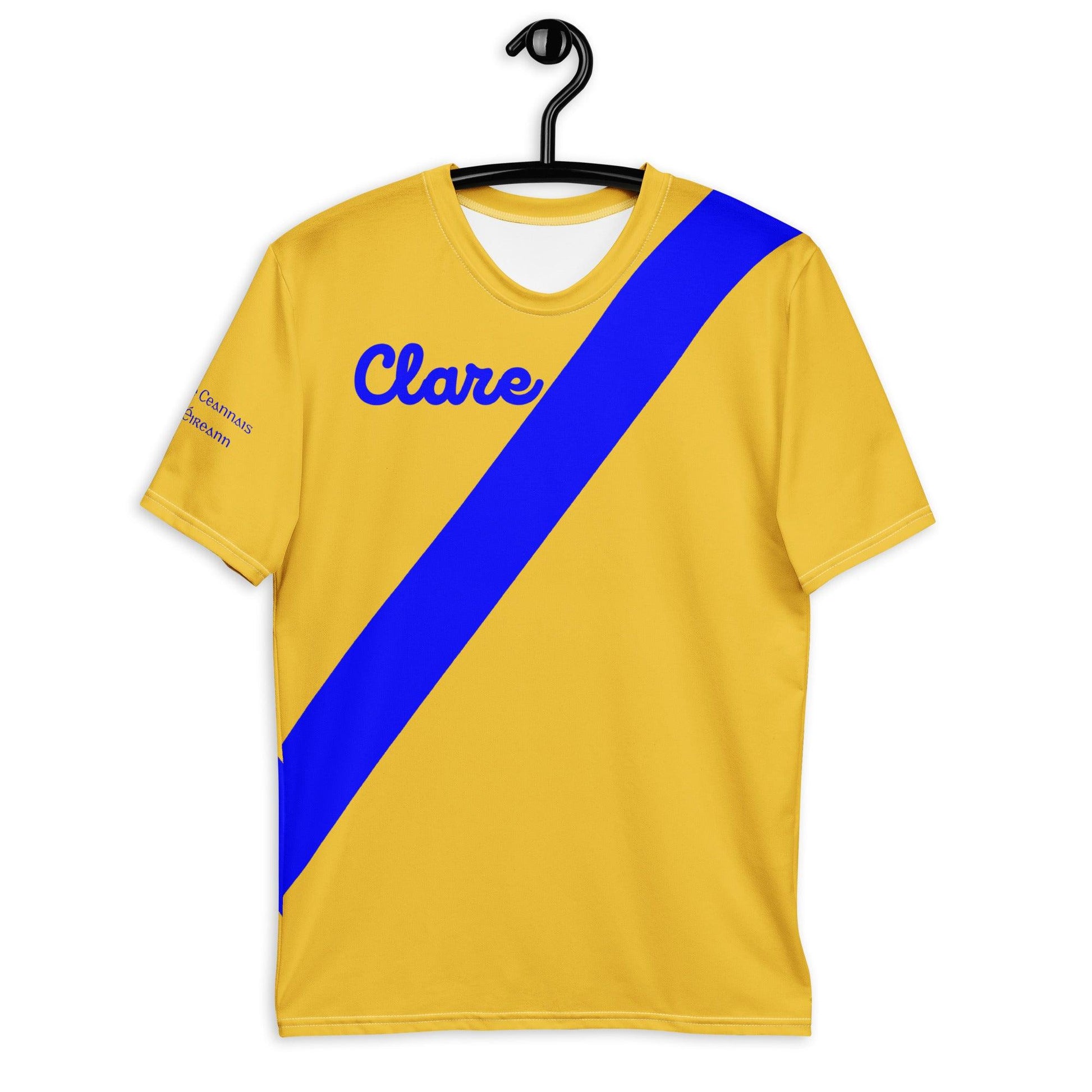 Men's Clare Retro 1914 All Ireland Hurling Final Winners Supporter T-shirt designed by Moon Behind The Hill available from Moon Behind The Hill 's Clothing > Shirts & Tops > Mens range