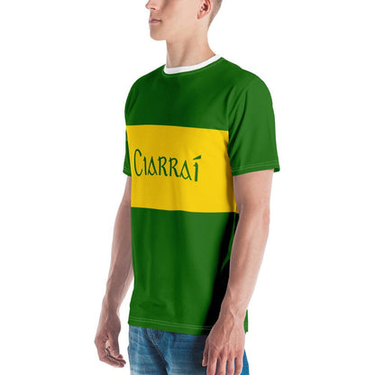 Men's Ciarraí 1932 Retro Kerry 4 in a Row Supporter T-shirt designed by Moon Behind The Hill available from Moon Behind The Hill 's Clothing > Shirts & Tops > Mens range