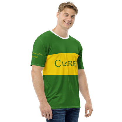 Men's Ciarraí 1932 Retro Kerry 4 in a Row Supporter T-shirt designed by Moon Behind The Hill available from Moon Behind The Hill 's Clothing > Shirts & Tops > Mens range