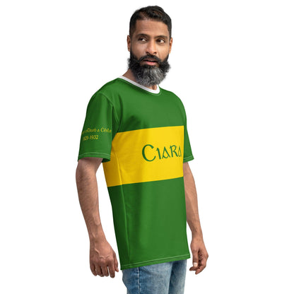 Men's Ciarraí 1932 Retro Kerry 4 in a Row Supporter T-shirt designed by Moon Behind The Hill available from Moon Behind The Hill 's Clothing > Shirts & Tops > Mens range