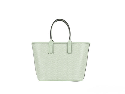 Michael Kors Jodie Small Jacquard Logo Tote Bag (Atom Green)