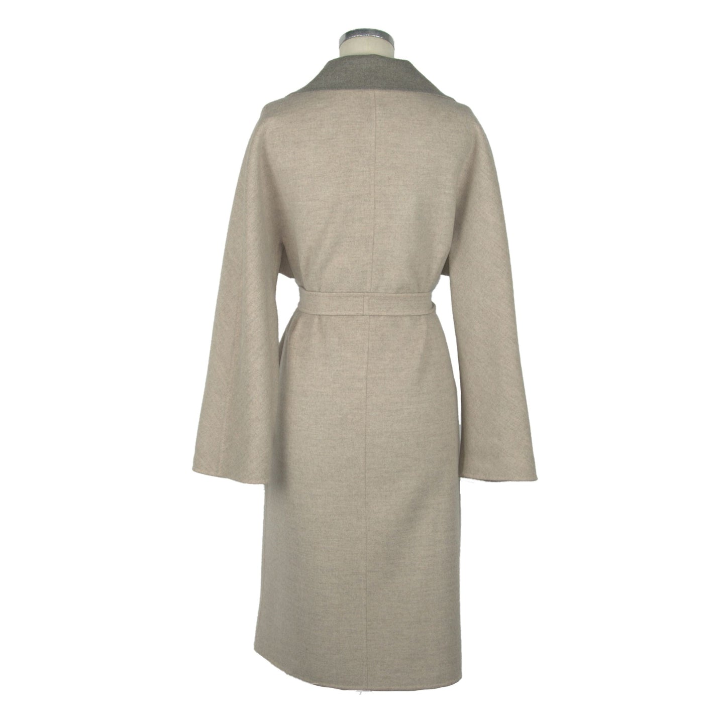 Women's Beige Loro Piana Wool Winter Over Coat